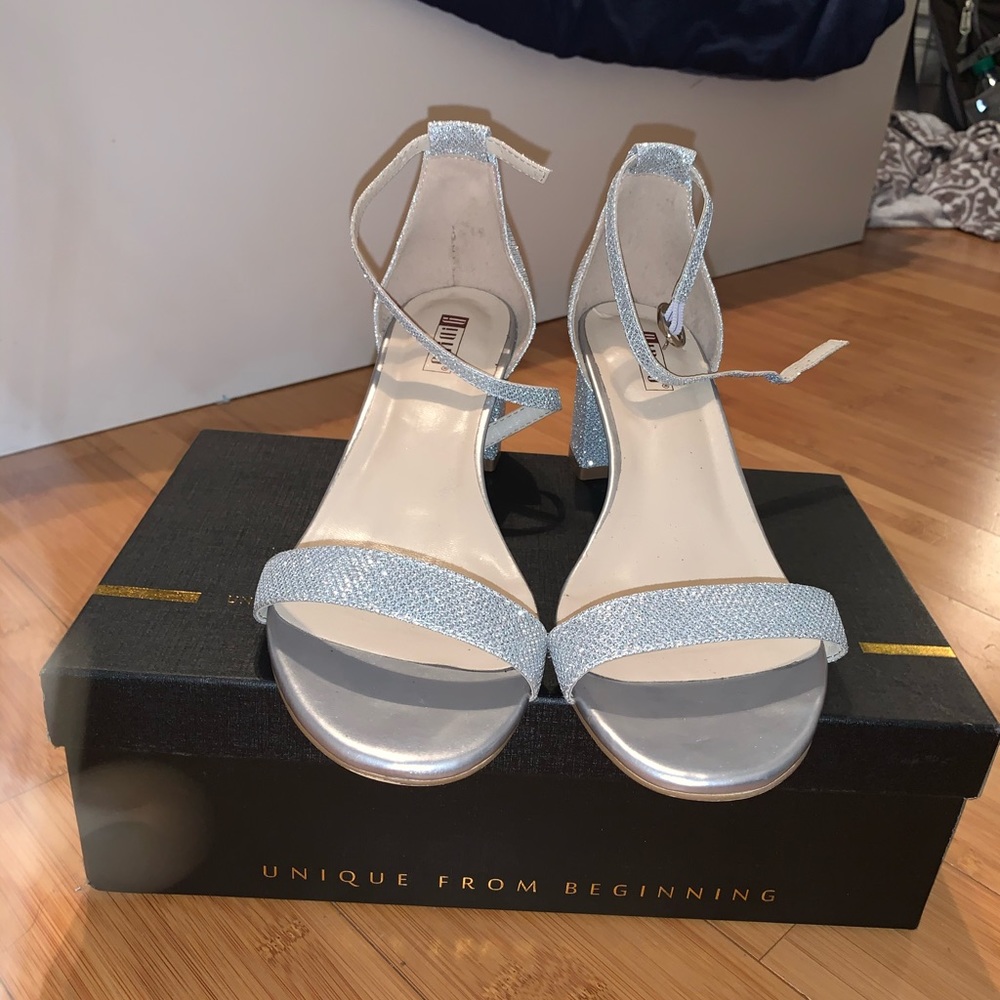 Glitter heels